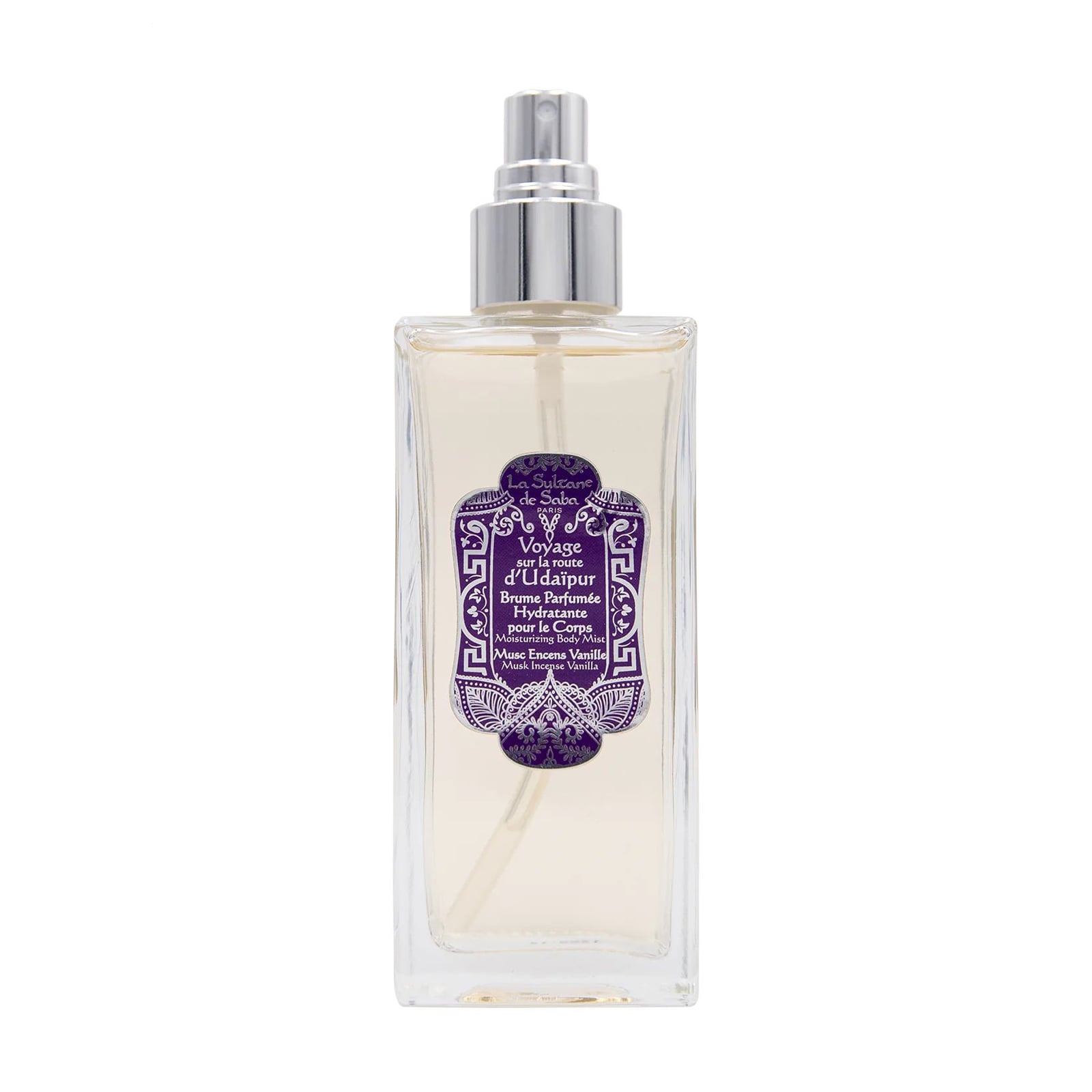 Парфумований міст для тіла La Sultane de Saba Moisturizing Body Mist Udaipur Ваніль, Мускус та Ладан, 200 мл